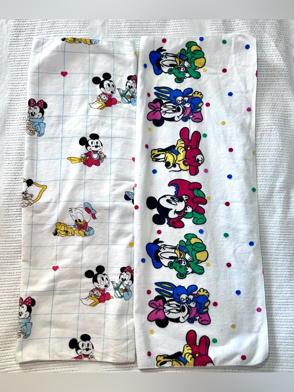 Dundee Disney Mickey Babies Flannel Receiving Blankets 2